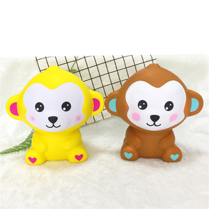 Pelota de PU de 25 cm de Rebote Lento para Niños - Juguetes de Animales (Cerdo, Oso, Conejo, Perro, Panda, Caballo, Dinosaurio, Monstruo, <span class=keywords><strong>Mono</strong></span>) - Edades 14+ - Product Image 5