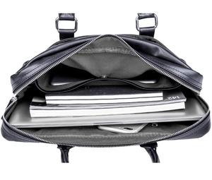 Biểu Tượng Tùy Chỉnh Mới Người Đàn Ông Kinh Doanh Cặp Phong Cách Cổ Điển Mềm PU Túi Máy Tính Xách Tay Không Thấm Nước Cho Máy Tính - Product Image 4