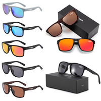 Lunettes de soleil sport polarisées UV400 pour hommes, monture carrée en PC, idéales pour la course et les activités de plein air – Collection 2026