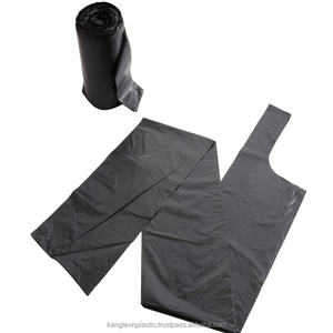 Sacs poubelles robustes en PEHD Kangle avec fond scellé en étoile, option logo personnalisé, matériau PE, impression 1c1s, modèle KL-02 pour usage domestique - Product Image 2