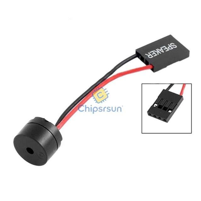 Speaker For PC BIOS Computer Motherboard Mini Onboard Case Buzzer Board Beep Alarm hksy