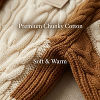 Ropa para Niñas Grandes, Suéter de Punto Oversize para Bebés, Manga Abullonada, Bloques de Color, Jersey para Niñas Pequeñas, Marca Privada, Tejido de Punto OEM