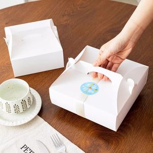 Thấp moq 6/7/<span class=keywords><strong>8</strong></span> inch pho mát bánh bưu phẩm bìa bánh cưới hộp với cửa sổ - Product Image 6