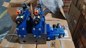 Valvola di Inversione Elettromagnetica YD 31.5MPa 120L/min, Struttura a Tubo Unidirezionale per Stazione Idraulica di Escavatori e Carrelli Elevatori - Product Image 2