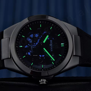 Marca superior BENYAR 5207 lujo hueco luminoso 50M impermeable cuero hombres relojes automáticos movimiento japonés Reloj Hombre 2025 - Product Image 4