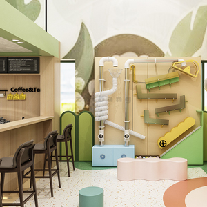 ทำให้ร้านกาแฟของคุณเป็นที่นิยมโดยการเพิ่มอุปกรณ์สนามเด็กเล่นในร่มที่ปลอดภัยและนุ่มนวลสำหรับเด็กๆ เล่นสนุกขณะที่พ่อแม่ดื่มชา - Product Image 6
