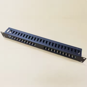 19 pollici 1U gestione orizzontale cavo Rack Mount Manager 25 Slot Patchbox cavo vassoio Server Rack blocchi terminali - Product Image 5