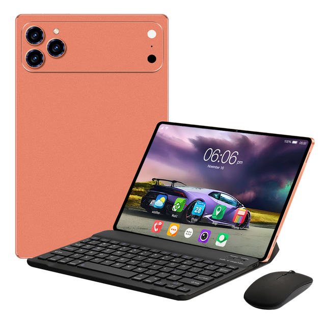 Hot Sale Learning Tablet 17 Pro Max 10 inch Android 14 Tablet Dual SIm Card Calling 8+128GB WIFI 3G 4G Tablet Pc With Keyboard