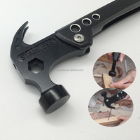 Marteau de survie de camping multi-outils Multitool pour les amateurs de plein air Tournevis industriel de haute qualité 13-en-1 en acier inoxydable