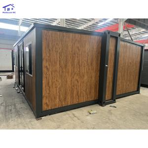 Casa Contenedor Expandible al por Mayor, 2, 3, 4 Dormitorios, Cocina, Casa Plegable, Villa, Tienda, Casa Prefabricada Modular de Acero - Product Image 2