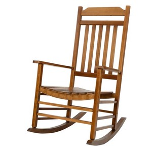 Chaise longue de soleil durable de chaise à <span class=keywords><strong>bascule</strong></span> de porche en <span class=keywords><strong>bois</strong></span> solide de haute lamelle avec la caractéristique à <span class=keywords><strong>bascule</strong></span> confortable - Product Image 5