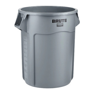 Bidone per Rifiuti Brute 208 L Grigio per Uso Commerciale - Product Image 1