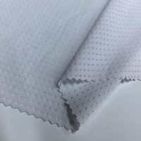 Tissu respirant en maille œil-de-perdrix 90 GSM, 93 % polyester, 7 % élasthanne, jacquard, pour vêtements de sport, vêtements anti-UV
