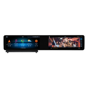 Reproductor Multimedia para Auto con Pantalla Dual Android, Resolución 2400x900, CarPlay Inalámbrico y Android Auto para Mercedes Benz Clase C/GLC/W204 - Product Image 1