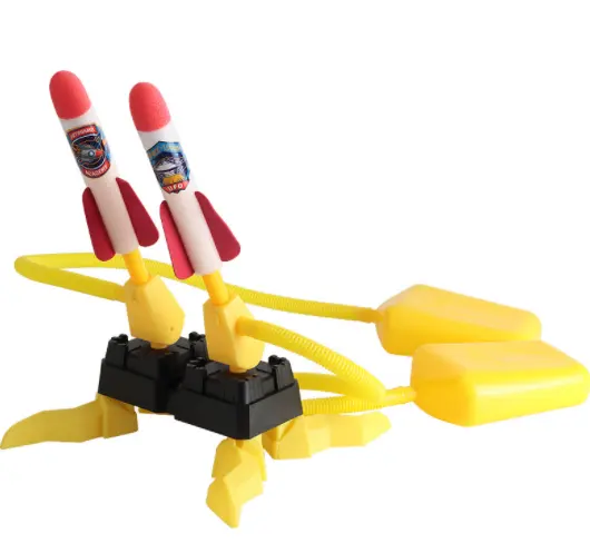 Amazon Bán Hot Kids Giáo Dục Sớm Foam Stomp Rocket Launcher Thể Thao Ngoài Trời Đồ Chơi