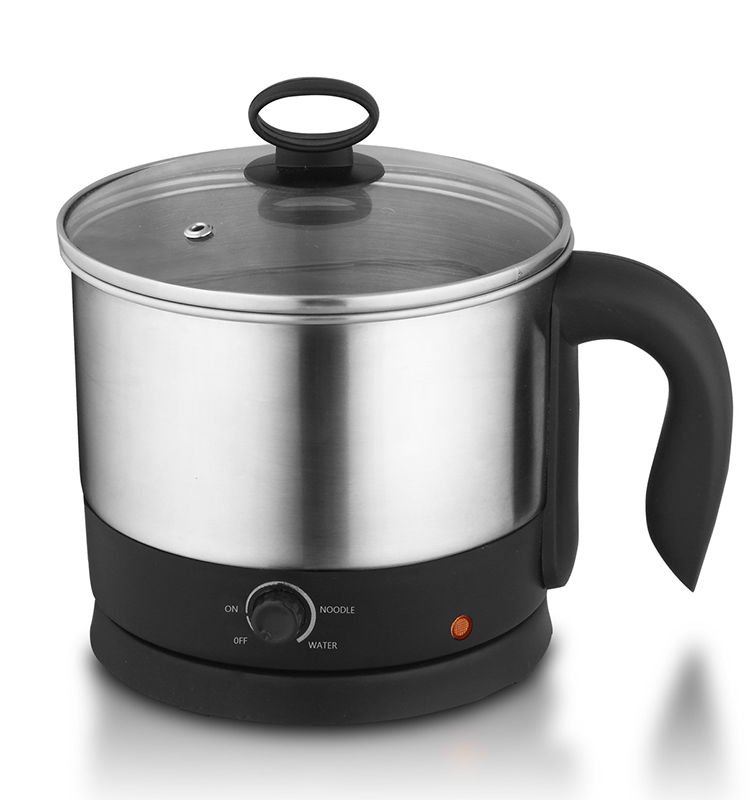 Hanhong 1,5 л мини Электрический многофункциональный противоожоговый Корейский Чайник для супа и лапши кастрюля для приготовления