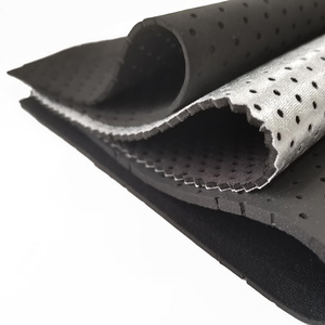 1mm 2mm <span class=keywords><strong>Neoprene</strong></span> Tecido Impermeável Perfurado Respirável para Mergulho Piquenique Pad Laptop Bags com Poliéster Nylon Prata Fibra - Product Image 2