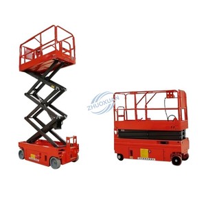 Crawler Type Self Propelled Scissor Lift Mobile Lifting Table - Product Image 4