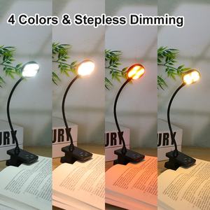 Lampe de lecture LED rechargeable à clip USB avec contrôle tactile pour chevet et bureau – Offre spéciale - Product Image 3