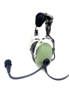 Casque d'aviation de qualité supérieure avec suppression du bruit ambiant, serre-tête réglable et prise unique U174/U pour usage civil - Product Image 4