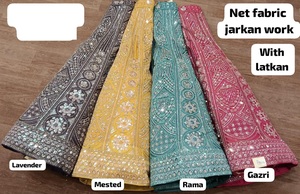 Lehenga Choli pour femmes festives au sol pour Diwali Party Wedding Prom Graduation - Product Image 2