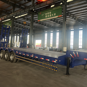 Semirremolque de Plataforma Baja Extensible, Capacidad para 45 Componentes de Acero de Gran Tamaño, 12r22.5 - Product Image 4