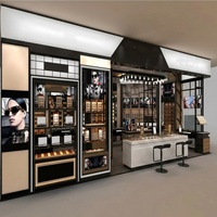 Vitrine de présentation pour opticien sur mesure, comptoir à lunettes, présentoir modulaire mural en bois pour lunettes de soleil, étagère de présentation