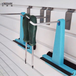 Unipower Wall Mounted <b>Tool</b> <b>Hooks</b> Blue Plastic With Metal Rods For Screwdrivers Storage Organizer - Product Image 1
