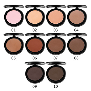 Phấn phủ nén trang điểm lì, che phủ hoàn hảo, lâu trôi, chống thấm nước, kiềm dầu, 10 màu, bán chạy, sản xuất tại nhà máy - Product Image 3