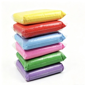 Argile colorée à séchage à l'air libre SIWEI 1000g, argile de modelage légère pour enfants de 5 ans et plus, couleur unie, souple et flexible - Product Image 2