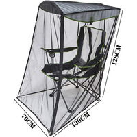 Chaise balançoire d'extérieur pliable avec moustiquaire et housse anti-insectes, cadre en acier au carbone, pour jardin et cour d'été