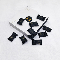 Élégante boîte à chocolat vide magnétique en papier enduit rigide avec logo personnalisé Boîte d'emballage cadeau recyclable avec plateaux d'insertion