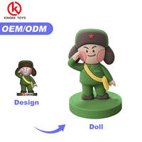 Figurine d'anime en PVC de haute qualité de l'usine OEM, jouet de dessin animé, produit de cinéma, boîte aveugle 3D et jeu de société, jouets en PVC