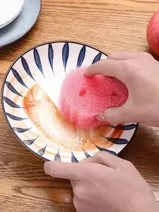 Éponge à vaisselle choses utiles pour la maison brosse de nettoyage de voiture nettoyer les fenêtres en verre fournitures de cuisine outils accessoires ménagers - Product Image 2