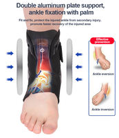 Attelle de rééducation pour pied tombant, réglable, confortable, à compression, pour cheville, directement de l'usine