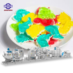 เครื่องทำขนมและหม้อต้มน้ำตาลอัตโนมัติเครื่องฝากสำหรับช็อคโกแลตลูกกวาดแบบแข็งเครื่องตัดลูกกวาด - Product Image 1