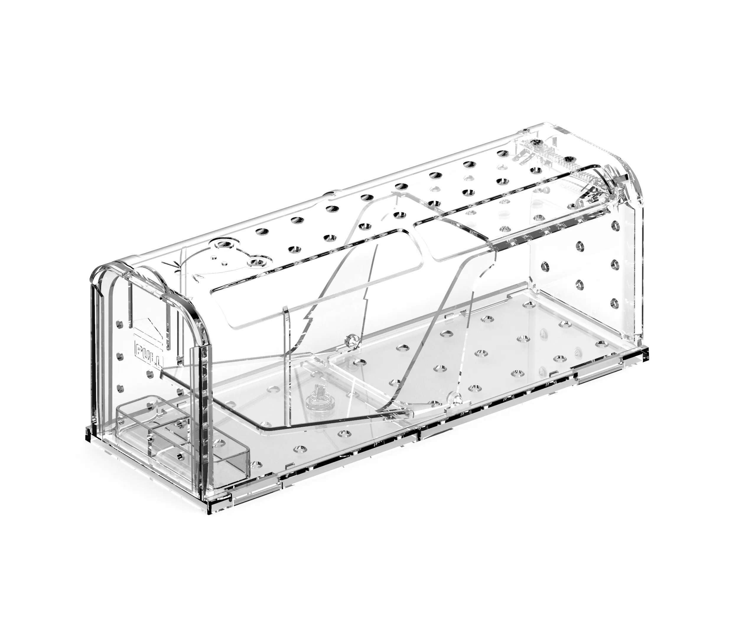 X-hama no kill mouse live catcher rodent station replacement friendly untuk anak-anak & hewan peliharaan tikus plastik perangkap tikus manusiawi