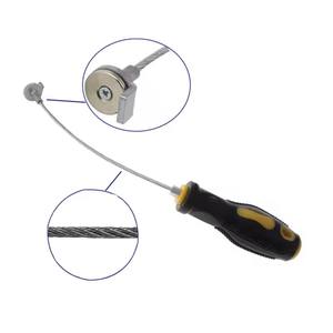 Herramientas de extracción de tapón de drenaje de aceite magnético fuerte, llave inglesa, tapón de sumidero magnético antiescaldado, desmontaje de tornillo de coche C45 - Product Image 4