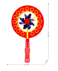 Molino de viento para niños, palo de burbujas de colores, máquina de burbujas manual al aire libre, Juguetes - Product Image 5