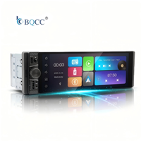 BQCC Autoradio universel 6,28'' avec écran sans fil CarPlay Android Auto, radio FM RDS, lecteur multimédia MP5, caméra d'aide à la conduite