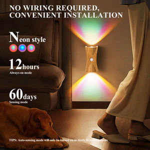 ديكور منزلي ذكي حديث قابل لإعادة الشحن نيون RGB USB لاسلكي مغناطيسي بسلالم داخلية - Product Image 3