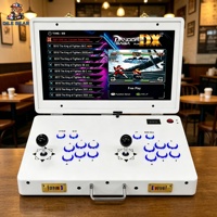Console d'arcade portable 2026 avec écran 21 pouces, 30000 jeux, Pandora Box DX, 2 joueurs, pliable, rétro, pour bar