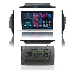 <span class=keywords><strong>Autoradio</strong></span> Android double <span class=keywords><strong>DIN</strong></span> 9 pouces avec écran tactile IPS, lecteur DVD, système de navigation GPS et radio audio – Expédition depuis l'entrepôt américain - Product Image 2