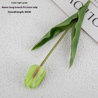 Buket Bunga Tulip Buatan untuk Dekorasi Rumah, Rangkaian Bunga Pernikahan, Hari Ibu, Hari Thanksgiving, Hari Peringatan