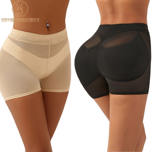 Mutande a Vita Alta per Donne, Traspiranti, Senza Cuciture, con Imbottitura in Nylon, Controllo Pancia, Effetto BBL per Sollevamento Glutei - Product Image 1