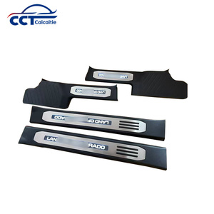 Convient pour Land Cruiser Prado 250, <span class=keywords><strong>seuil</strong></span> <span class=keywords><strong>de</strong></span> porte <span class=keywords><strong>de</strong></span> haute qualité, 4 pièces, avec lumière intégrée, <span class=keywords><strong>barre</strong></span> <span class=keywords><strong>de</strong></span> <span class=keywords><strong>seuil</strong></span>, accessoires <span class=keywords><strong>de</strong></span> voiture - Product Image 3
