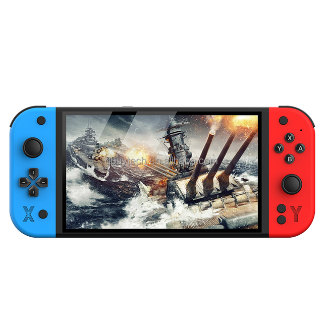 Newest G90 Design 7-Inch Retro Handheld Game Console 4000 Mah 64GB IPS Built-In 10000+ Games Video Games for PSP
