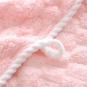 Serviette de toilette en polaire corail tricotée, douce, à séchage rapide, respectueuse de la peau et écologique, pour la salle de bain et le visage - Product Image 4