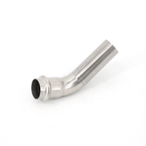 HS 304 из нержавеющей стали Пресс фитинг трубы 45 локоть - Product Image 5