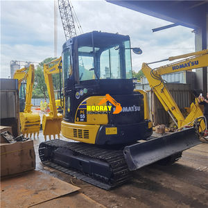 Excavatrice KOMATSU PC55 5,5 tonnes, 90% neuve, de 4,5 tonnes à 5 tonnes, PC45, PC50, d'occasion, provenance Japon, mini PC55MR-2, PC 55 - Product Image 2
